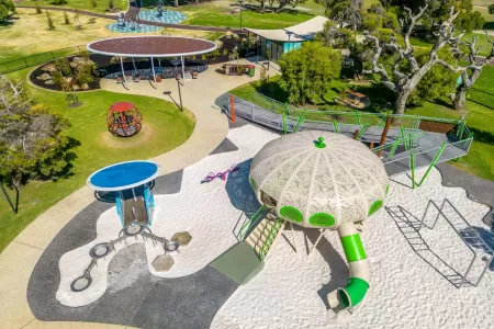 UFO Inspired Toilet Building, Bob Gordon Reserve, WA